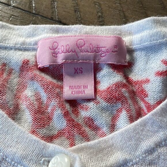 Coral 🪸 Button up Cárdigan in White Hot Coral Red ✈️🌴 Vacation ready! - Picture 3 of 17